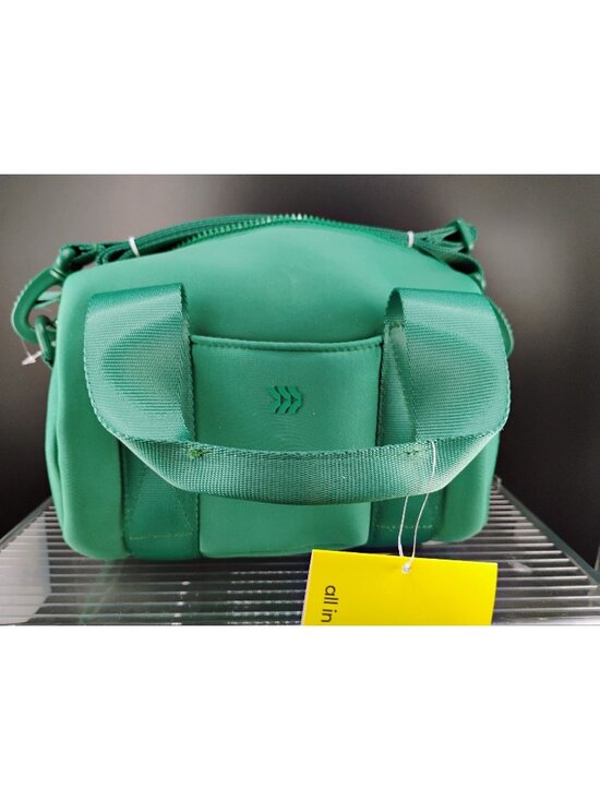 all in motion Handbags - All In Motion Green Mini Duffel Bag With Adjustable Strap